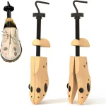 Schuhformer aus Holz – Einstellbar, 2 Stück, Für Große Füße