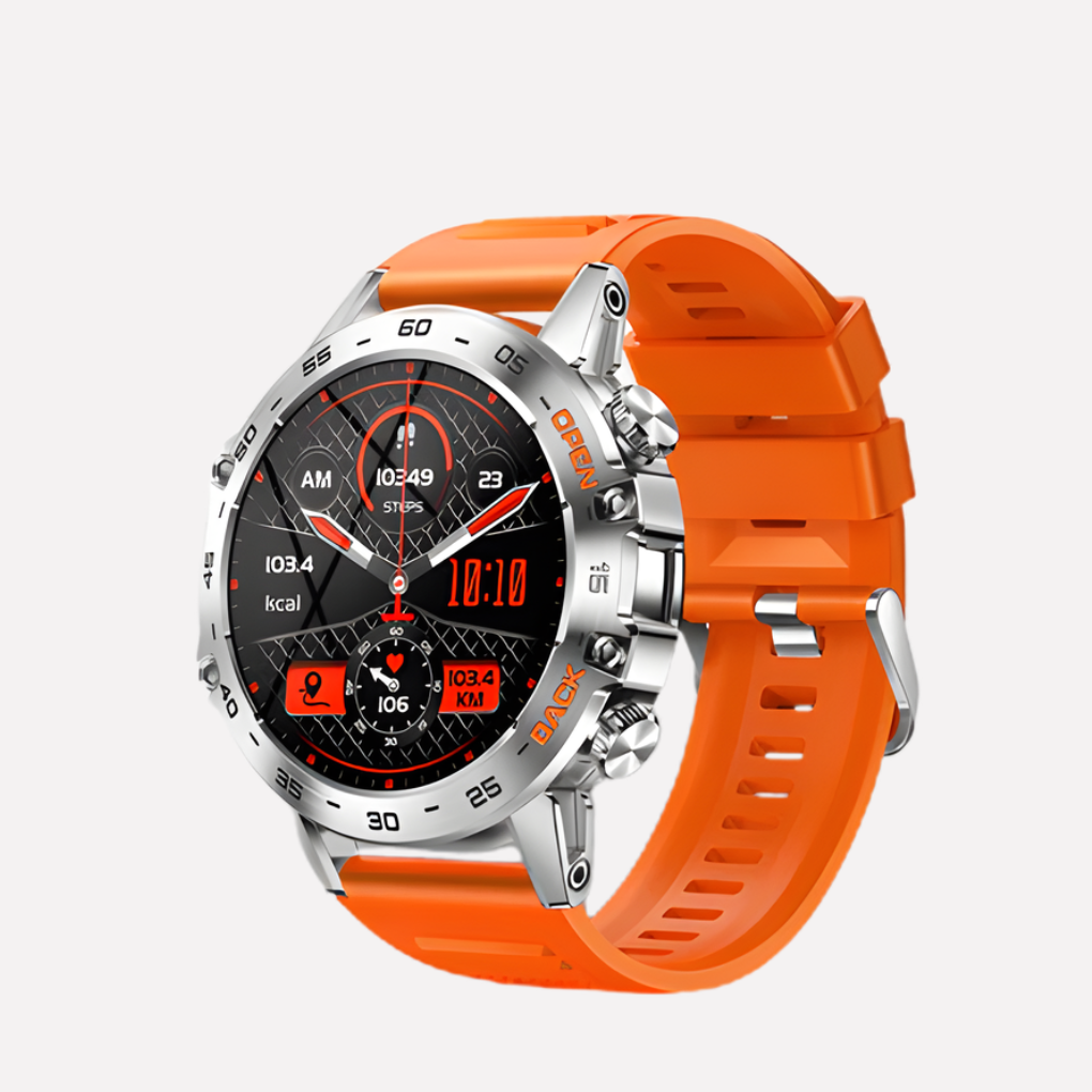 Herren Smartwatch mit GPS & AMOLED Display – Bild 2