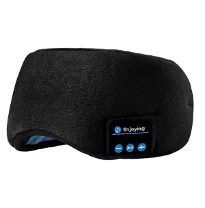 Bluetooth Schlaf Stirnband Kopfhörer Augenmaske Elastisch Sport Headset