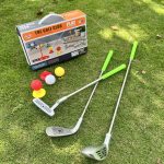 Kinder Golf Set Verstellbare Schläger Ziele Spielspaß Outdoor