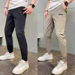 Herren Cargo Hose Skinny Multi-Taschen Jogging Freizeit Outdoor Arbeit
