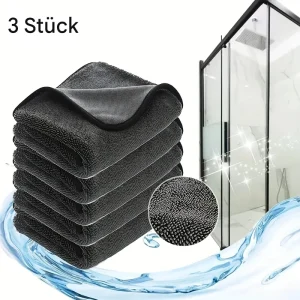 Magische Mikrofasertücher, streifenfrei, 3er-Pack