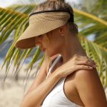 Sonnenschutz Visier faltbar mit UV-Schutz für Strand & Urlaub