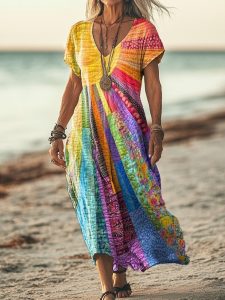 Kurzarmkleid