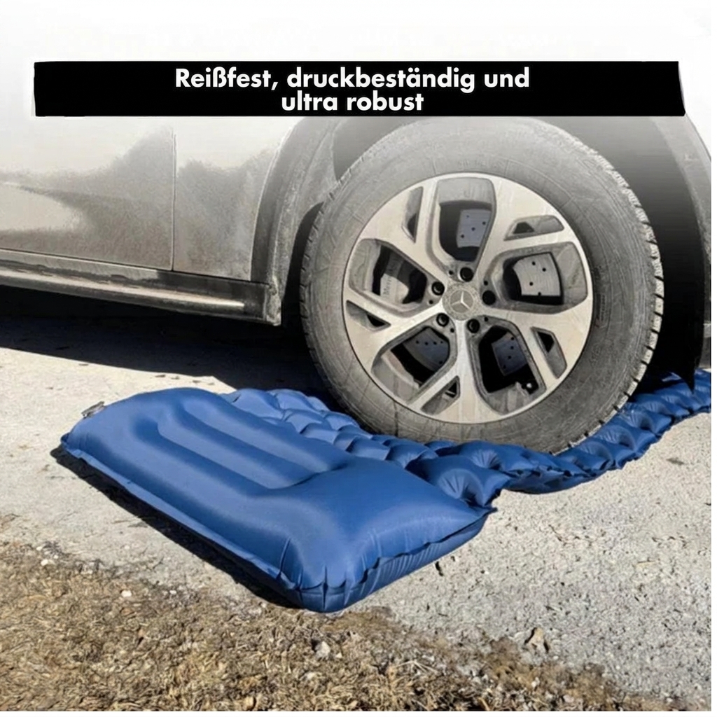Aufblasbare Isomatte mit Fußpumpe – Ultraleicht & Kompakt – Bild 11