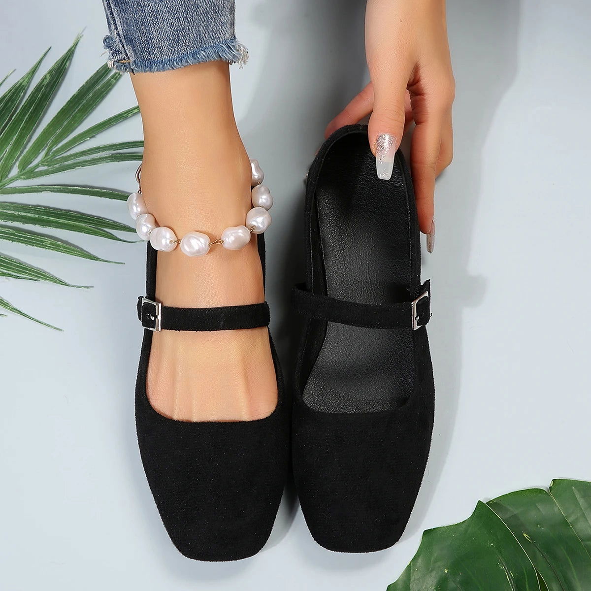 Ballerinas mit Riemchen Damen – Stilvoll & Bequem – Bild 4