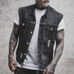 Herren Jeansweste Ärmellos – Urbaner Look