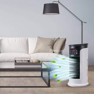 Tragbarer Luftkühler mit Ventilator und Oszillation