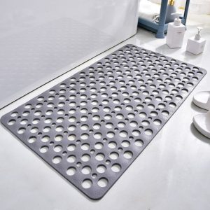 PVC Duschmatte Rutschfest | Schimmelresistent & Sicher