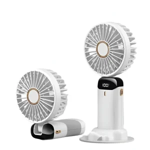 Leiser Mini Ventilator USB-C 5 Geschwindigkeiten