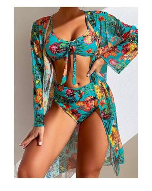 Damen Bikini Set Verstellbare Träger Polyester Spandex