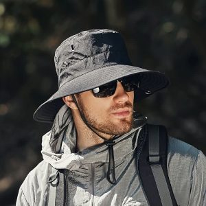 Wanderhut faltbar UV-Schutz | Atmungsaktiv & Breiter Rand