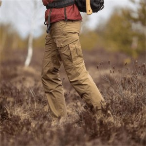 Robuste Herren Cargohose – Straight Fit Outdoorhose mit Taschen