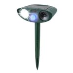 Ultrasonic Rabbit Repeller – Solar Powered Animal Deterrent with Flashing Light | Motion-Activated Outdoor Pest Control - TARHUS
