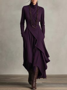 Elegantes Maxikleid Damen | Lang, Fließend & Vielseitig