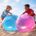 Großer Aufblasbarer Ball Kinder Bunt Gummiball