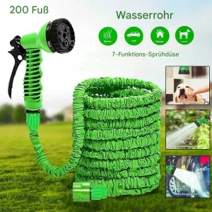 Flexibler Gartenschlauch Hochdruck 7 Sprühfunktionen Auto Wasch