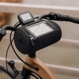 Fahrrad Lenkertasche wasserdicht mit Touchscreen Handyhalter