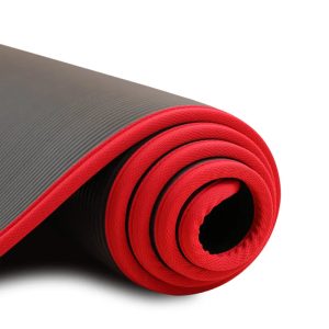 Fitnessmatte 10mm extra dick rutschfest für Yoga Pilates