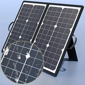 Faltbares Solarmodul 40W mit MPPT | Mobil für Outdoor & Wohnmobil