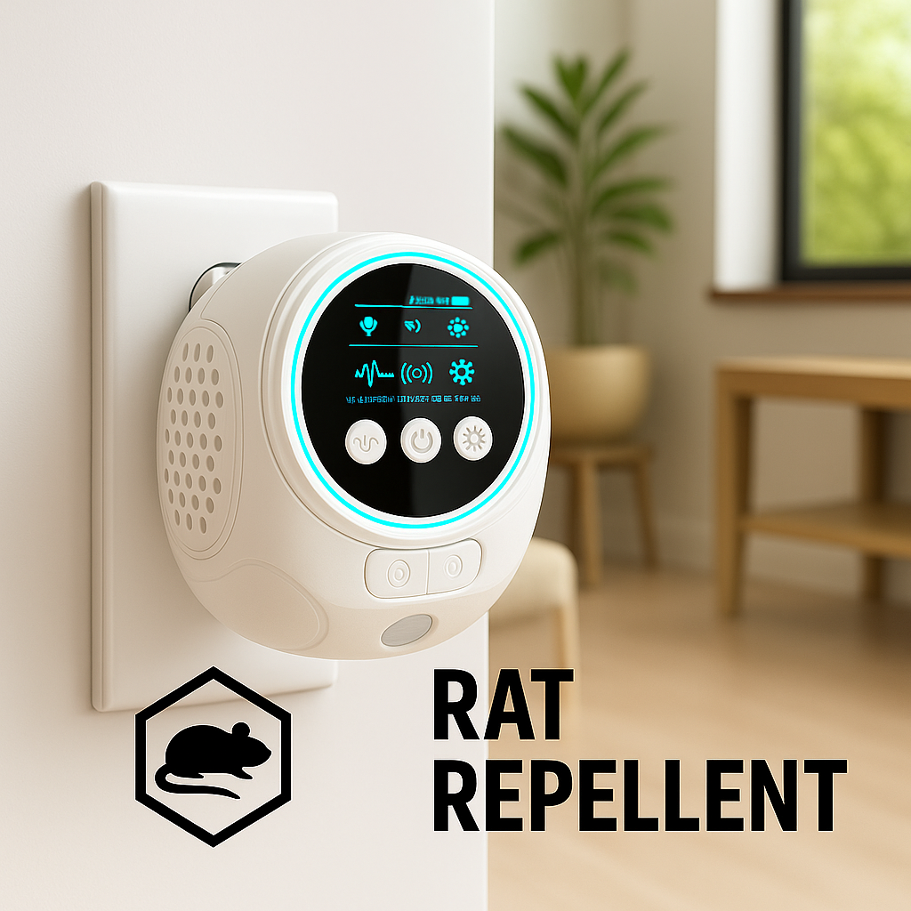 Ultraschall Ratten Mäuse Vertreiber | 3200m² Innen & Außen – Bild 14