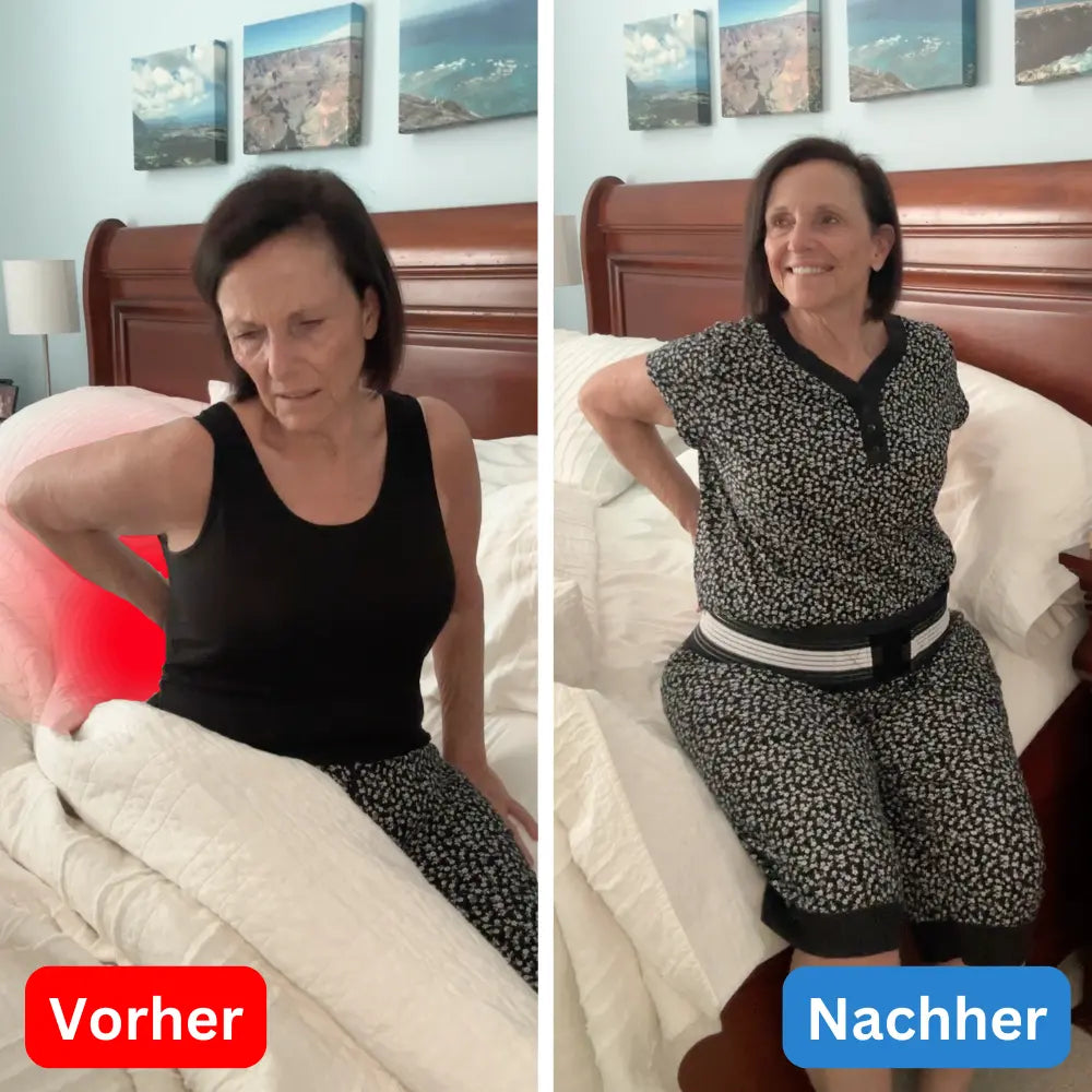 Rückengurt Lendenwirbelstütze Ischias Schmerzlinderung – Bild 3