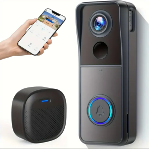 Smart WLAN Türklingel mit Kamera HD Gegensprechanlage
