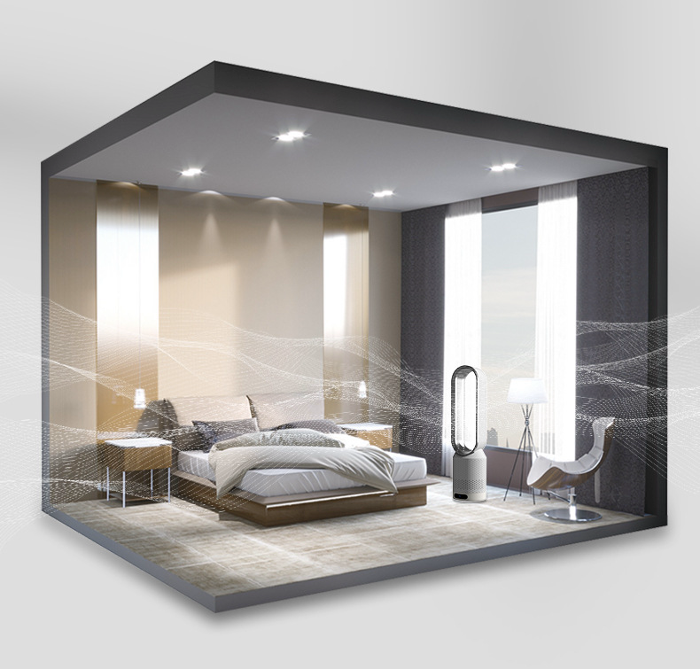 Blattloser Luftkühler & Reiniger 3-in-1 für Schlafzimmer – Bild 9