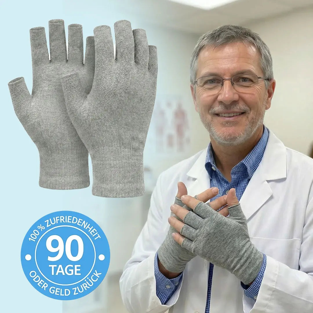 Komfortable Handschuhe aus Naturfaser atmungsaktiv – Bild 5