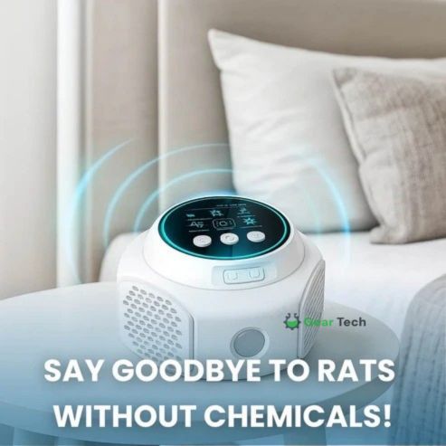 Ultraschall Ratten Mäuse Vertreiber | 3200m² Innen & Außen – Bild 3