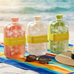 Trinkflasche mit Eiswürfelform | Tragbar & BPA-frei