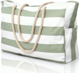 Wasserdichte Strandtasche XXL mit Fächern für Reise & Pool