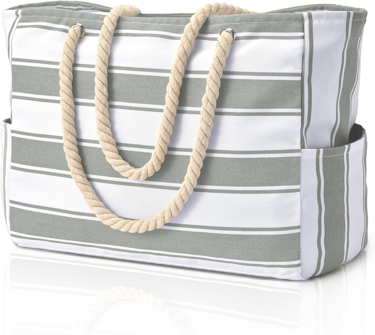 Wasserdichte Strandtasche XXL mit Fächern für Reise & Pool – Bild 16