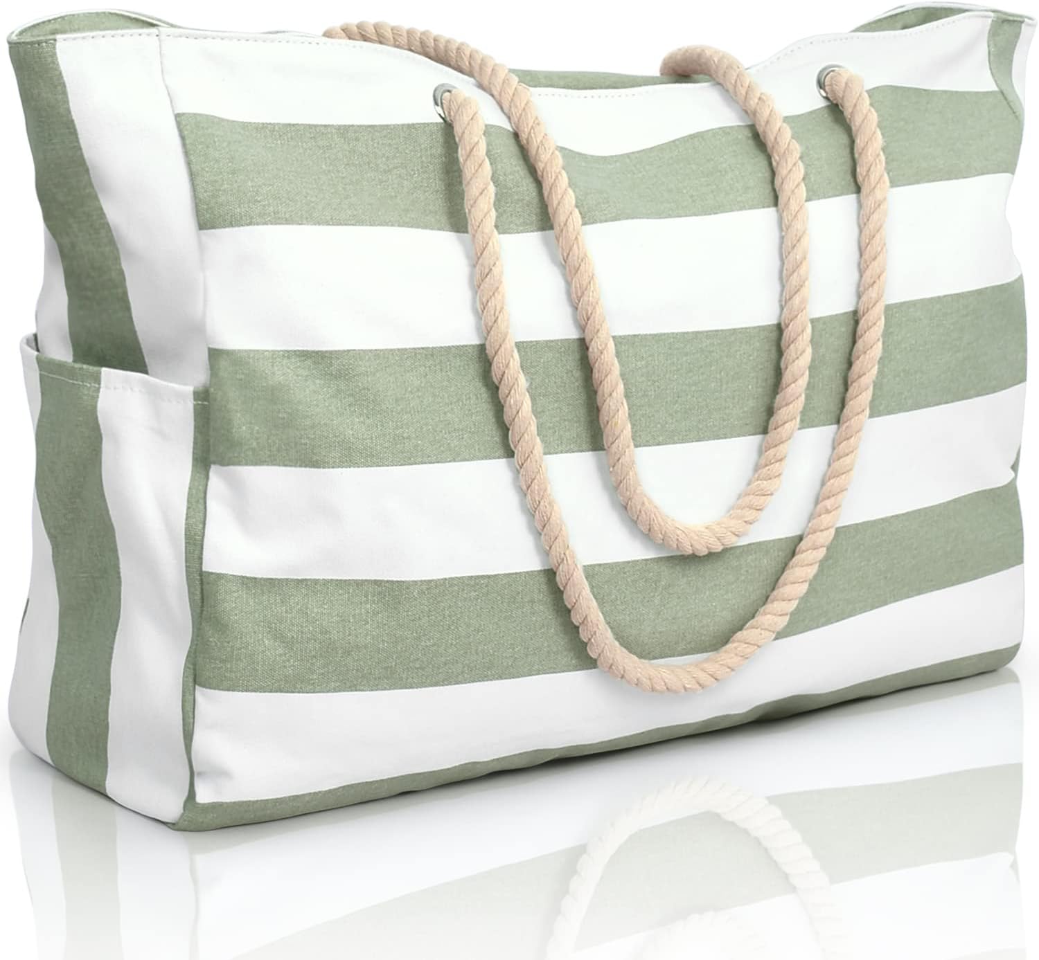 Wasserdichte Strandtasche XXL mit Fächern für Reise & Pool – Bild 12