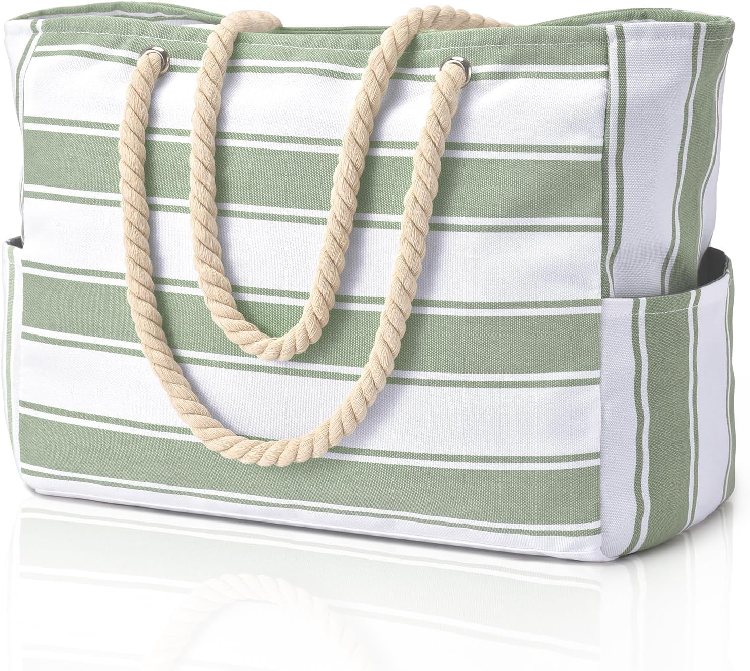Wasserdichte Strandtasche XXL mit Fächern für Reise & Pool – Bild 17