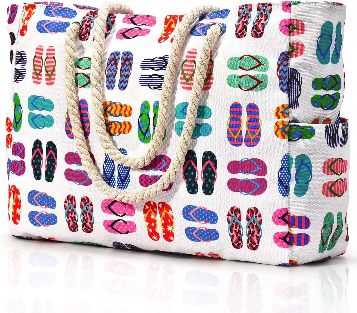 Wasserdichte Strandtasche XXL mit Fächern für Reise & Pool – Bild 11