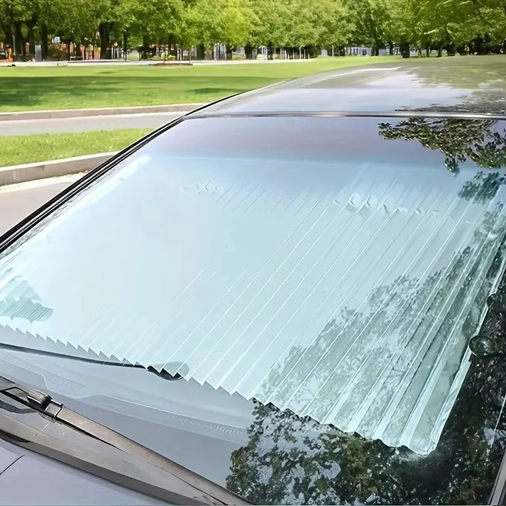 KFZ Sonnenschutz Windschutzscheibe ausziehbar Hitzeschutz – Bild 3