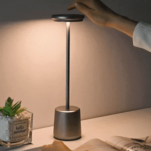 Akku Schreibtischlampe dimmbar – LED Leselampe mit Farbwahl