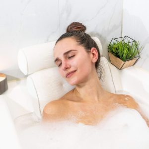 Badekissen ergonomisch Nackenstütze Badewanne