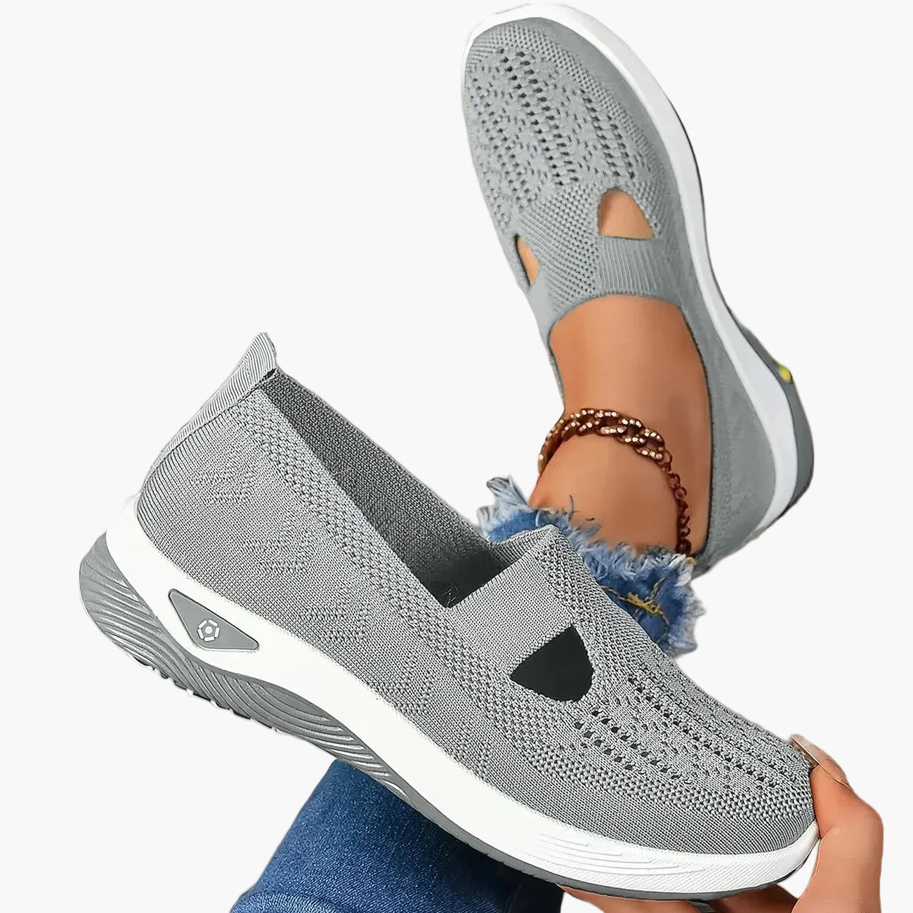 Damen Komfortschuhe mit Fußbett – Atmungsaktiv & Rutschfest – Bild 9