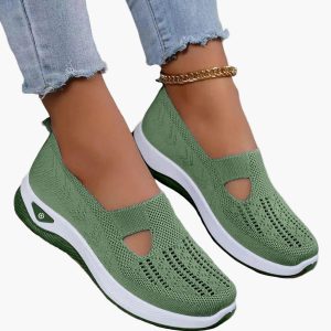 Damen Komfortschuhe mit Fußbett – Atmungsaktiv & Rutschfest