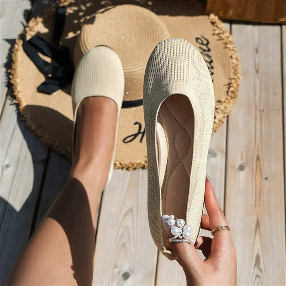 Bequeme Damenschuhe mit Fußgewölbestütze und Memory-Schaum – Bild 3