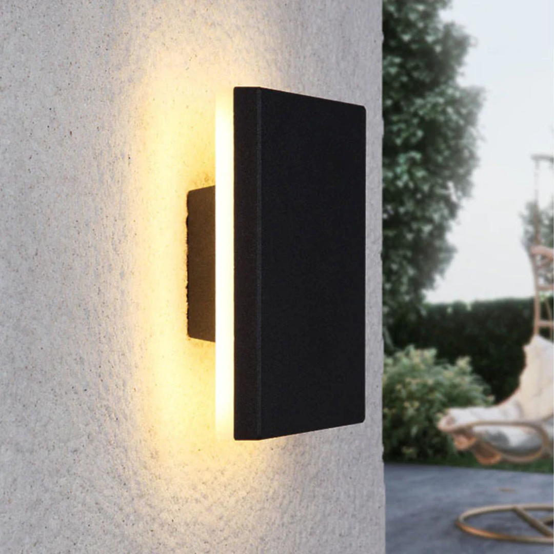 Moderne LED Außenwandleuchte IP65 Metall Garten Terrasse – Bild 13