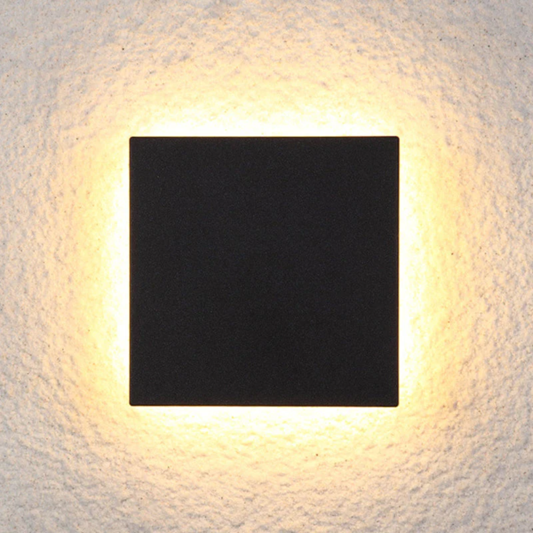 Moderne LED Außenwandleuchte IP65 Metall Garten Terrasse – Bild 3