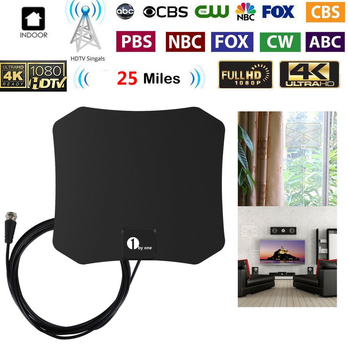 HDTV Zimmerantenne 4K – Gratis TV ohne Abo – Bild 2