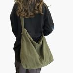 Damen Schultertasche geräumig für Alltag & Freizeit