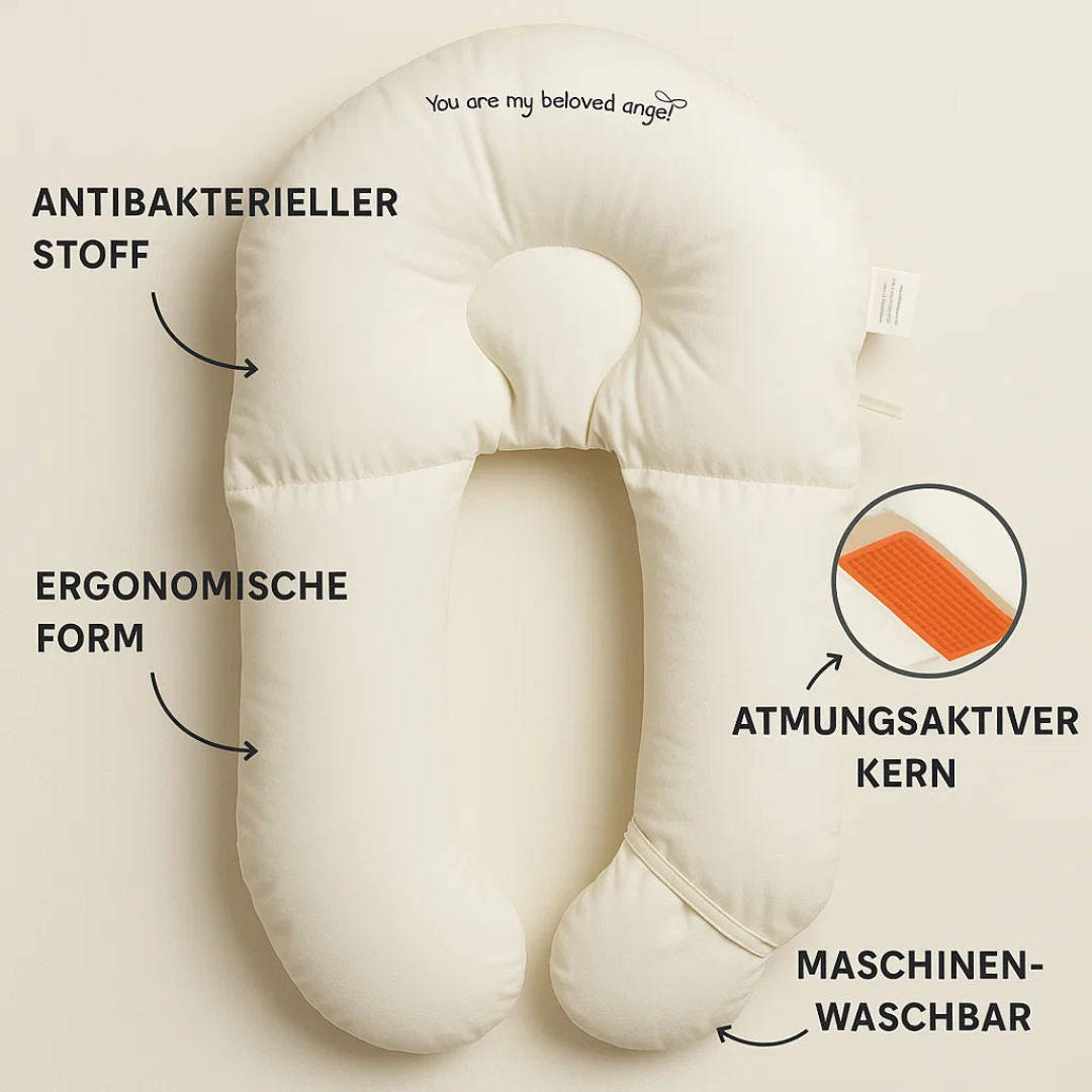 Baby Kopfkissen antibakteriell waschbar für sichere Hygiene – Bild 4