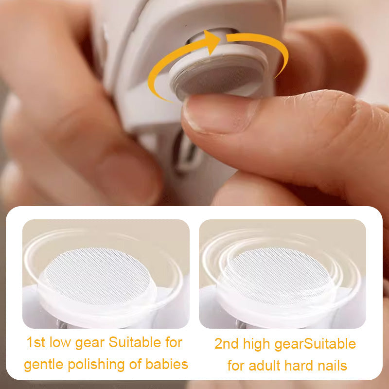 Elektrischer Fußnageltrimmer mit Akku für präzise Nagelpflege – Bild 5