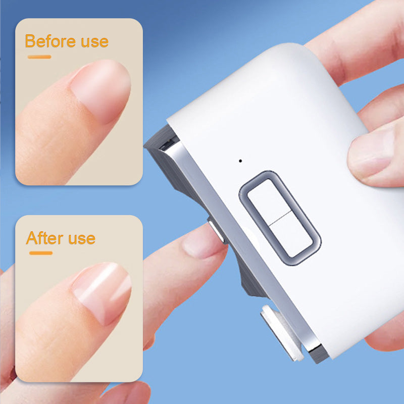 Elektrischer Fußnageltrimmer mit Akku für präzise Nagelpflege – Bild 6