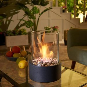 Tischfeuerlaterne Modern für Innen & Außen Deko